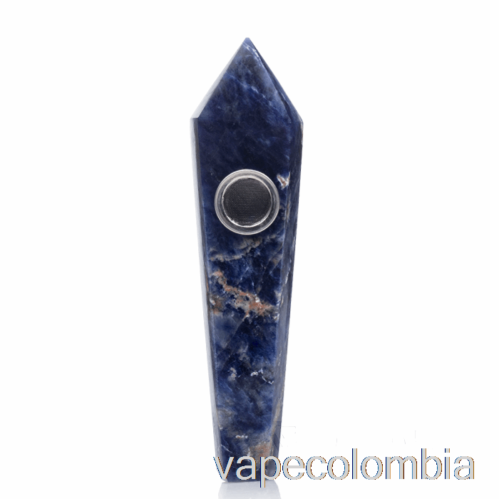 Vape Desechable Proyecto Astral Pipas De Piedras Preciosas Sodalita Azul